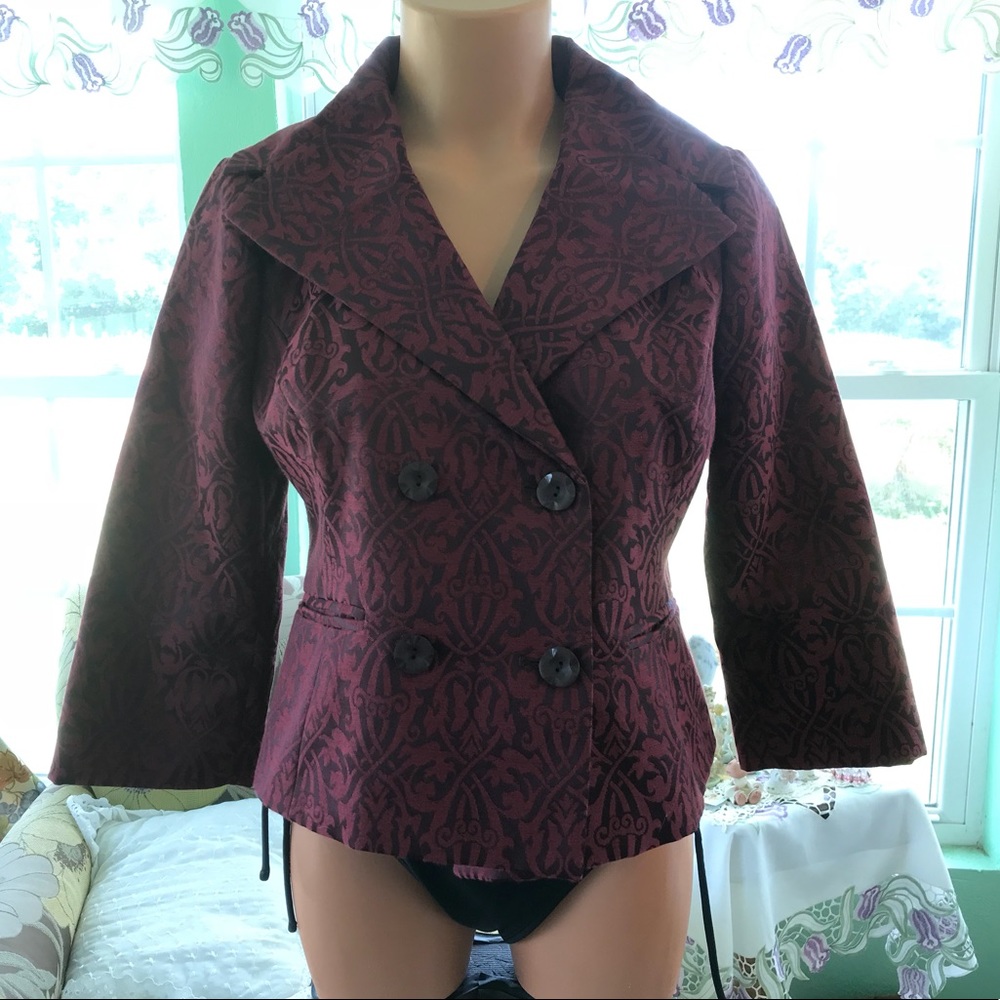 Liz Claiborne Axcess Double Breasted Blazer